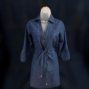 Blue Denim Dress